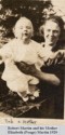 Robert Martin and his Mother<br /> Elizabeth (Poage) Martin 1920