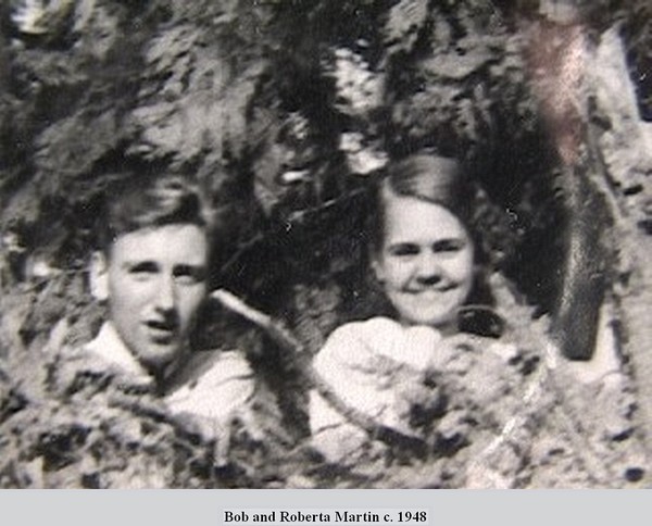 Bob and Roberta Martin c. 1948