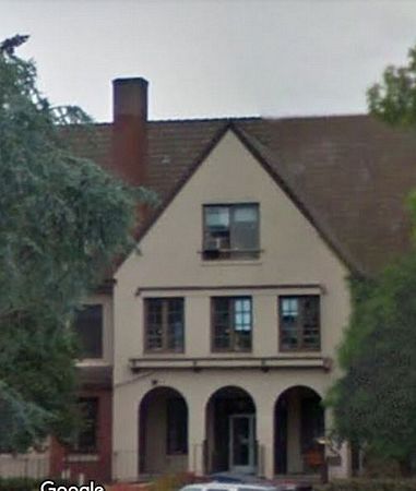 The Grand Lodge of Washington and Oregon  (originally known as The Pythian Home) was constructed in 1923. In 1980, the Grand Lodge of Washington and Oregon built a new addition attached to the original building. In these photos of the old building it is unclear if the chimney caps are still there.